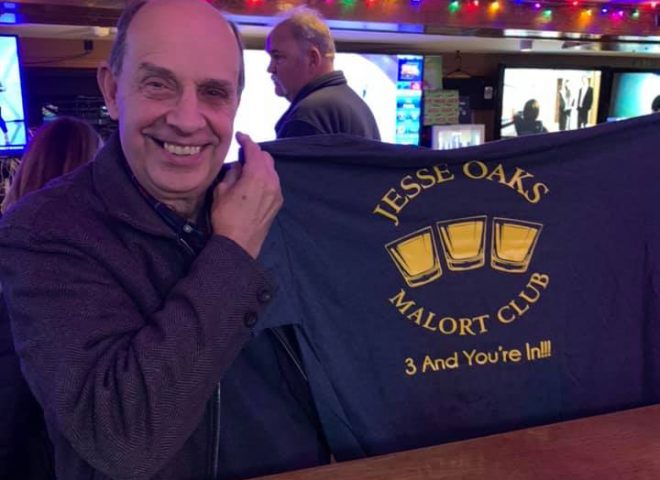 Only the most elite and refined will join the Malort Clubs at Jesse Oaks. If you can make it past your third, you’re a proven member of the “rugged and unrelenting (even brutal)” club (excerpted from an old Malört label statement). $20 gets you 3 shots of Malört and a t-shirt to prove your elite status