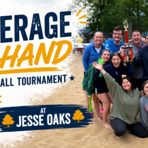 Beverage in Hand Volleyball Tournament Entry - July 11, 2026 Summer Outdoor